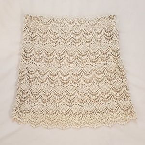 Forever 21 Crocheted Skirt